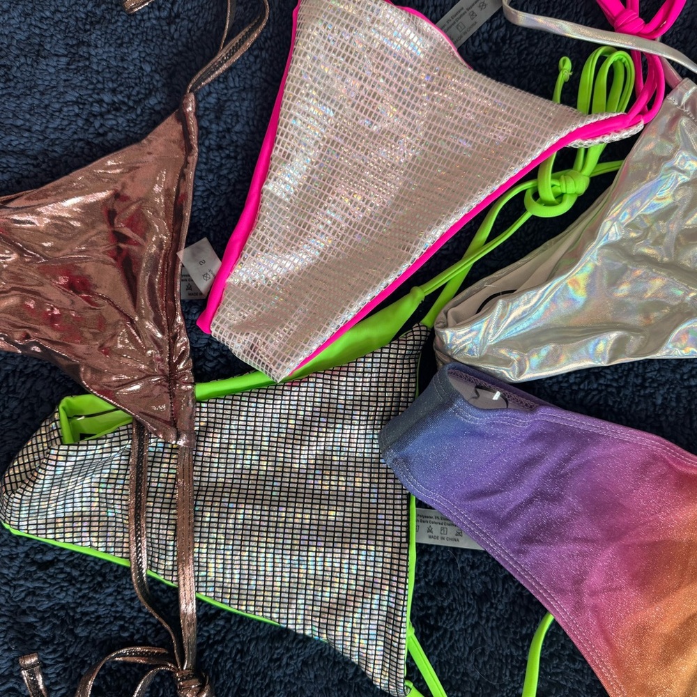 5 Colorful Bikini Bottoms.